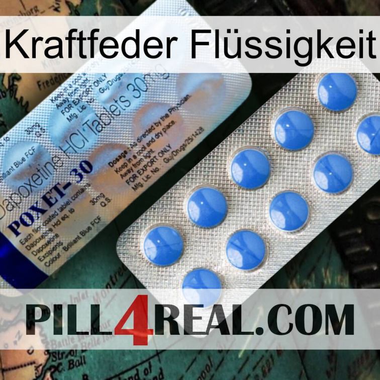 Kraftfeder Flüssigkeit 39